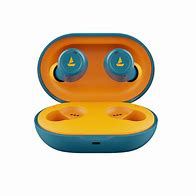 Image result for Boat Orange Earbuds