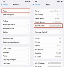Image result for iPhone Lock Screen Serial Number