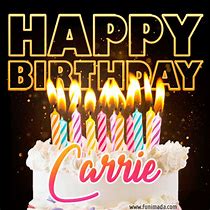 Image result for Happy Birthday Carrie Funny