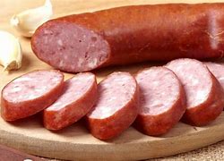 Image result for Sliced German Sausage