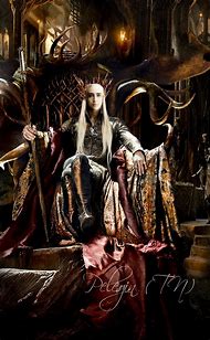 Image result for Thranduil On Throne