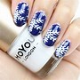 Image result for Snowflake Nail Art