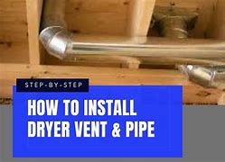 Image result for Replace Dryer Vent Duct