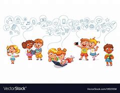 Image result for People Interacting On the Internet Cartoon