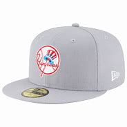 Image result for Grey Yankee Hat