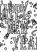 Image result for New Year's Eve Black and White