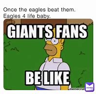 Image result for Funny Eagles Beat Giants Meme