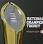 Image result for NCAA National Championship Trophy