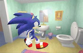 Image result for Baby Sonic the Hedgehog as a Toddler Potty Training