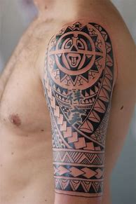 Image result for Tribal Arm Tattoo