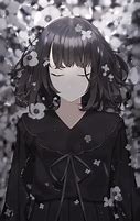 Image result for Anime Girl with Black