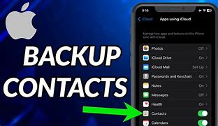 Image result for Backup Contacts iPhone