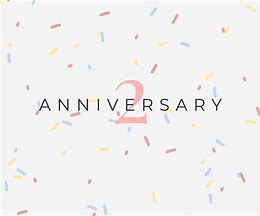 Image result for 2nd Anniversary Icon