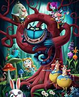 Image result for Blue Cheshire Cat Wallpaper