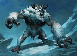 Image result for Yeti Creature