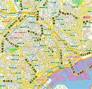 Image result for Yokohama City Japan Map