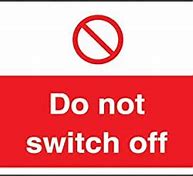 Image result for Don't Turn On the Swich