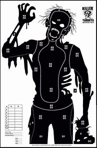 Image result for Walking Dead Zombie Printable Targets