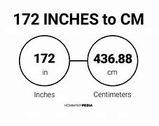 Image result for 172 Cm to Inches