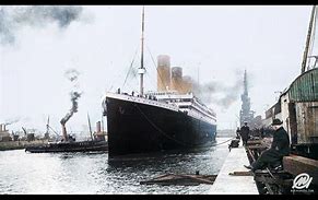 Image result for Titanic at Port