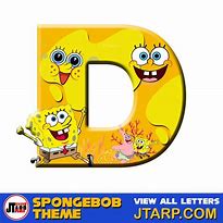 Image result for Spongebob as Letter D