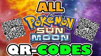 Image result for Pokemon Sun and Moon QR-Codes