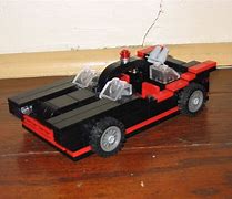 Image result for Adam West Batmobile LEGO Version