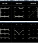 Image result for Double M Pattern in Phone Lock