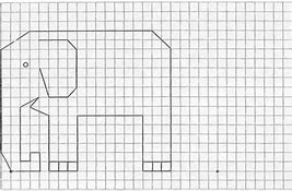 Image result for Grid Paper Animal Designs