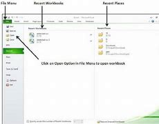 Image result for Excel Workbook Open