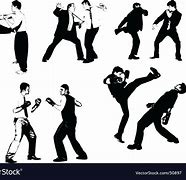 Image result for Fighting Silhouette