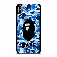 Image result for iPhone XS Max Blue Case BAPE