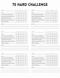 Image result for 75 Day Calendar Template