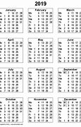 Image result for Printable Blank Monthly Calendar December 2019