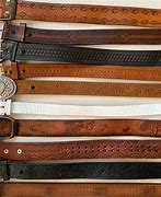 Image result for Old Brown Leather Belt