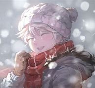 Image result for Anime Boy in Winter Hood