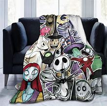 Image result for Nightmare Before Christmas Blanket