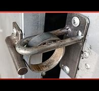 Image result for DIY Metal Gate Lock