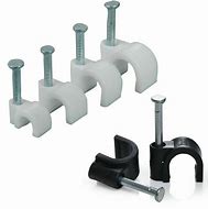 Image result for Cable Wall Clips with Nails