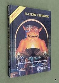 Image result for Player's Handbook Gary Gygax