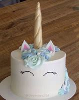 Image result for Blue Unicorn Cake