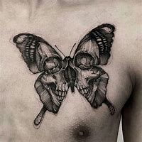 Image result for Butterfly Skull Tattoo Designs