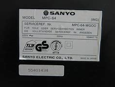 Image result for 42 Inch Sanyo TV Serial Number Picture