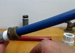 Image result for Connecting PEX to Galvanized Pipe