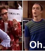 Image result for Sarcasm Sign Big Bang Theory