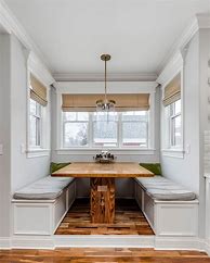 Image result for Kitchen/Breakfast Nook Booth Seating