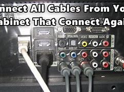 Image result for Disconnected Input TV Screen