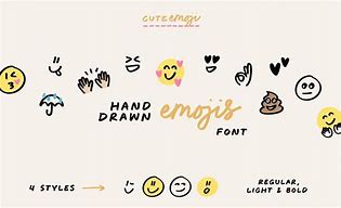 Image result for Calligraphy Font Emojis