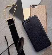 Image result for iPhone 7 Plus Case Balck with Gold