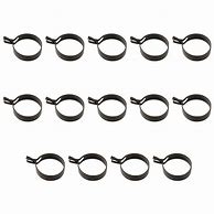 Image result for Wood Bronze Curtain Rings with Clips